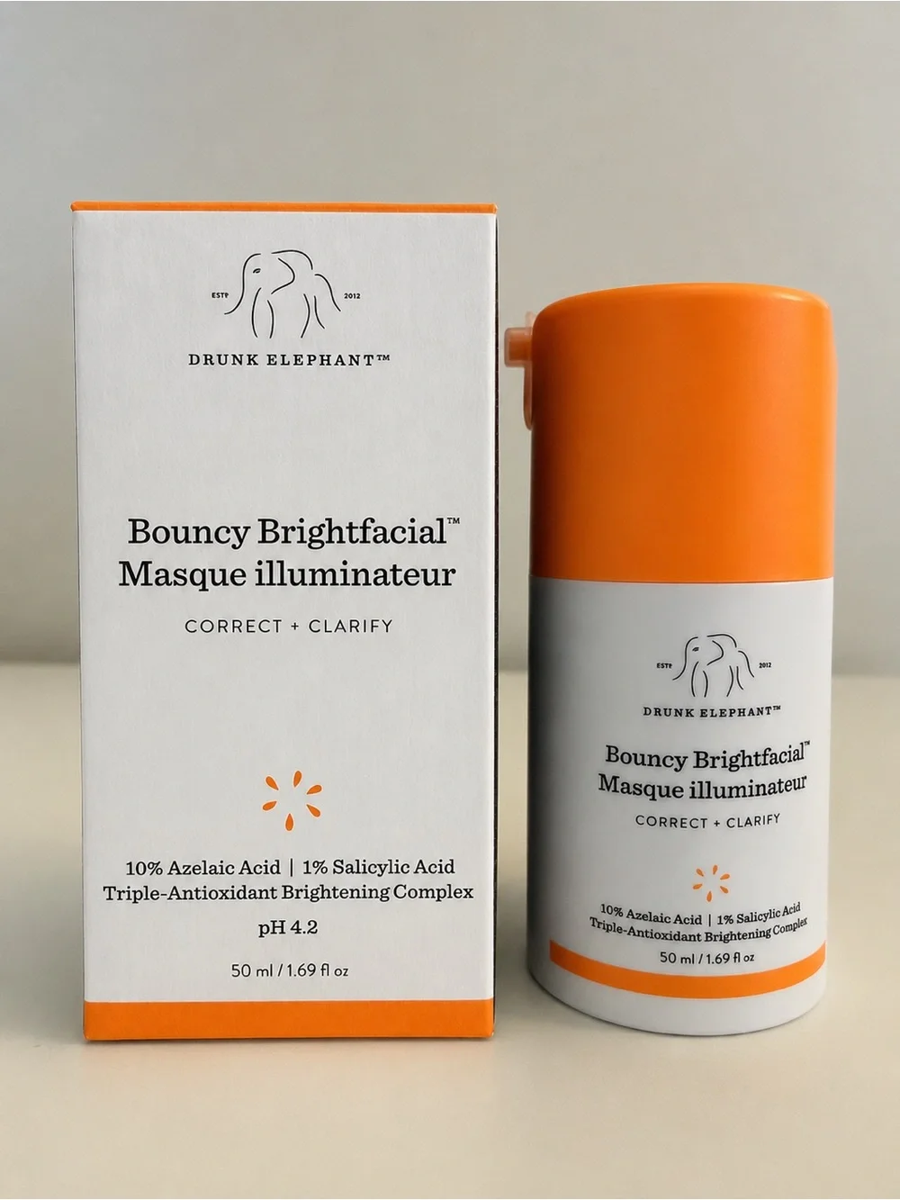 Drunk Elephant Bouncy Brightfacial Masque